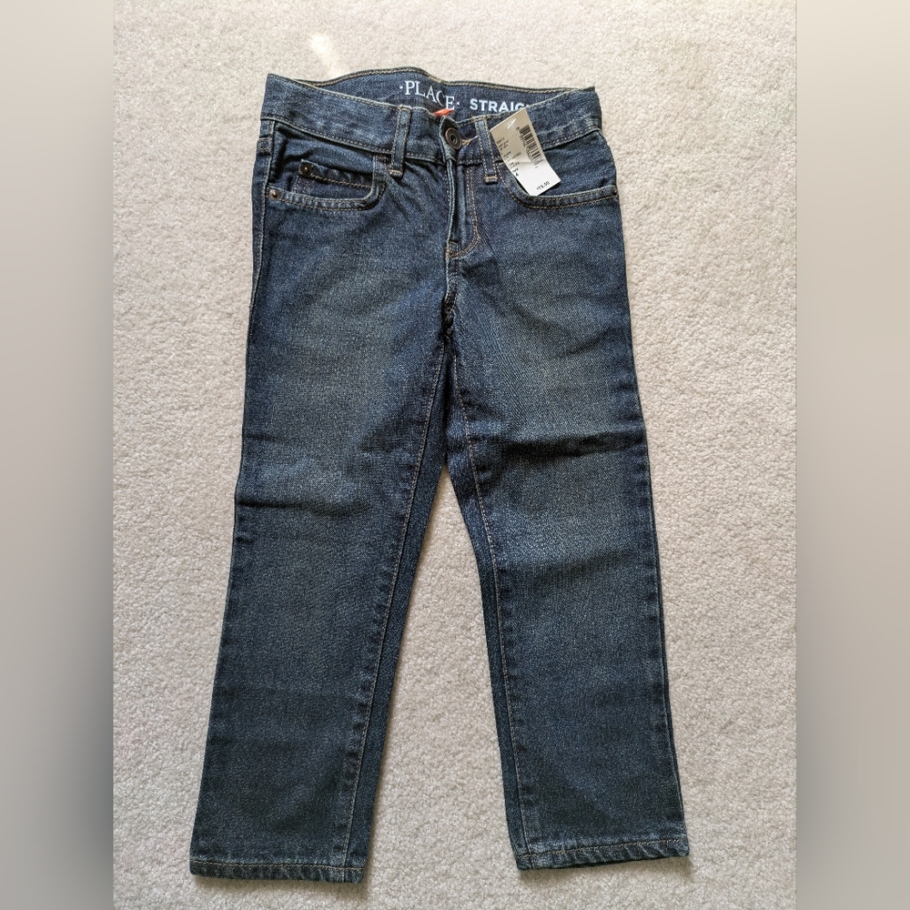 The Children's Place Boys 4T Straight Leg Jeans